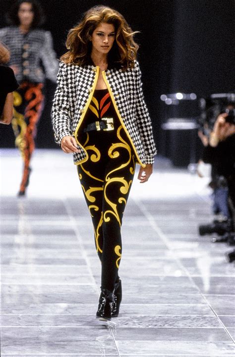 modelle anni 80 versace|gianni versace fall 1991.